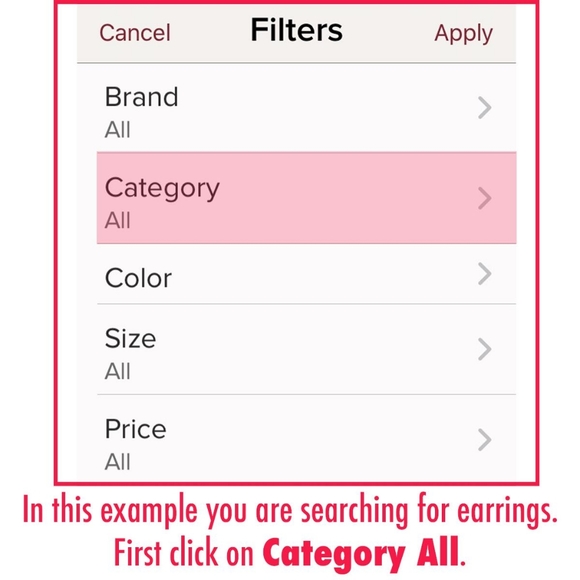 💬How to use the Filter Search button - Picture 3 of 6